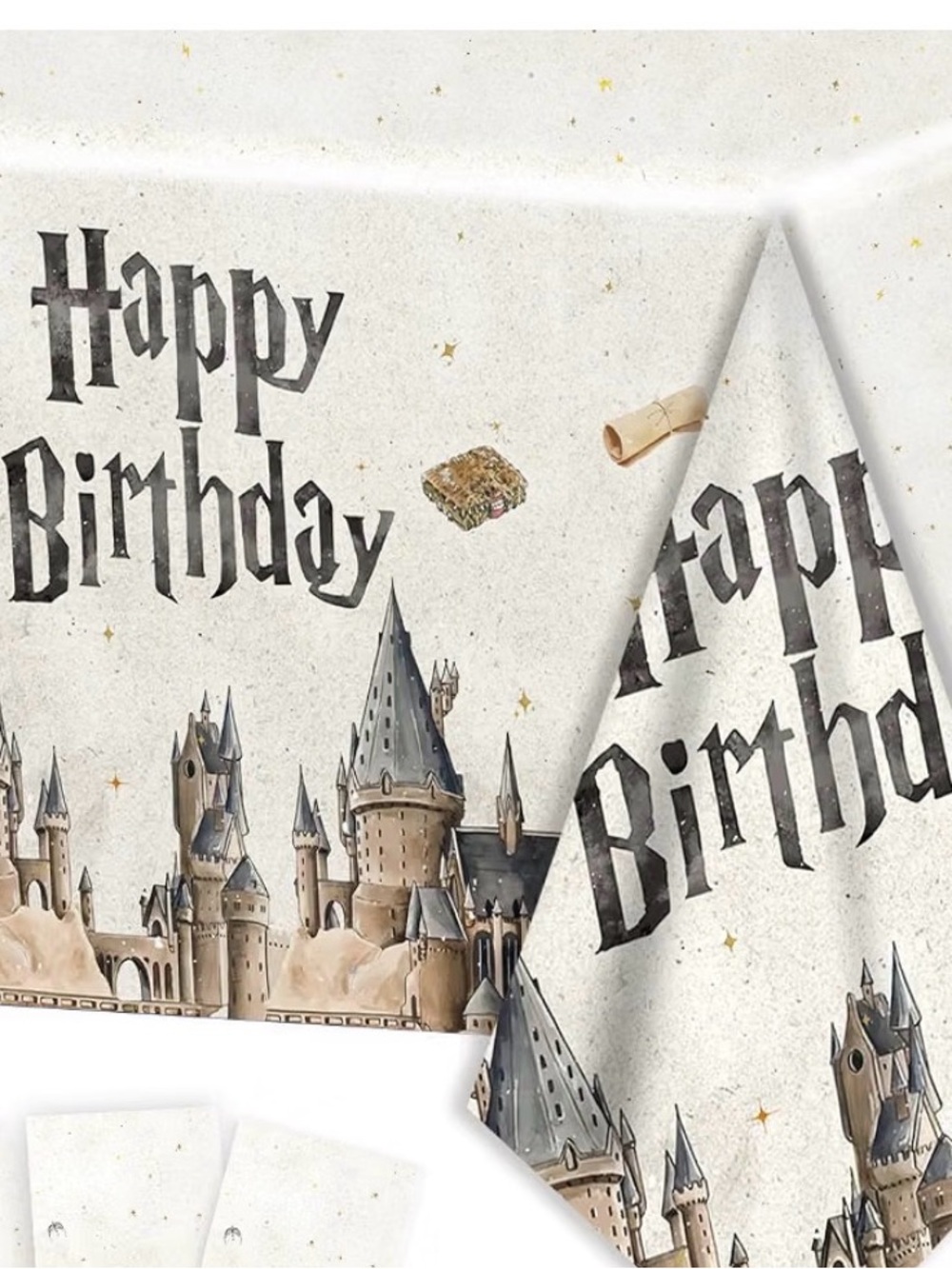 Harry Potter Birthday Party - disposable table cloth (quantity : 1)